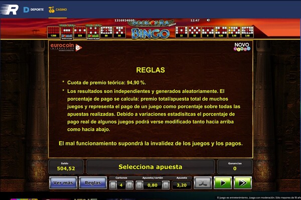 Reglas del Bingo en línea Reglas del Bingo en línea