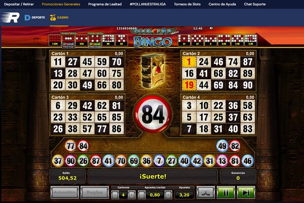 Características del Bingo Características del Bingo
