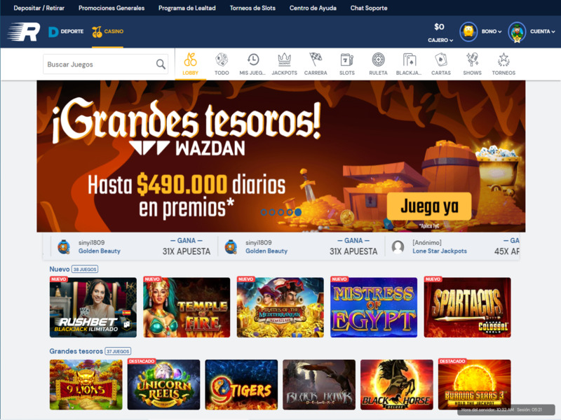 Disfruta de más de 400 juegos de casino en Rushbet Colombia Disfruta de más de 400 juegos de casino en Rushbet Colombia