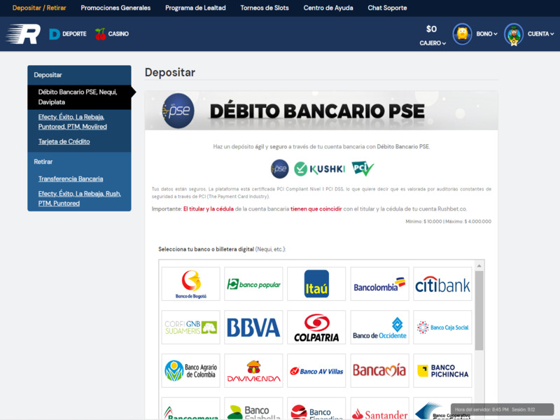 Recargar tu cuenta nunca había sido tan sencillo como en Rushbet Recargar tu cuenta nunca había sido tan sencillo como en Rushbet